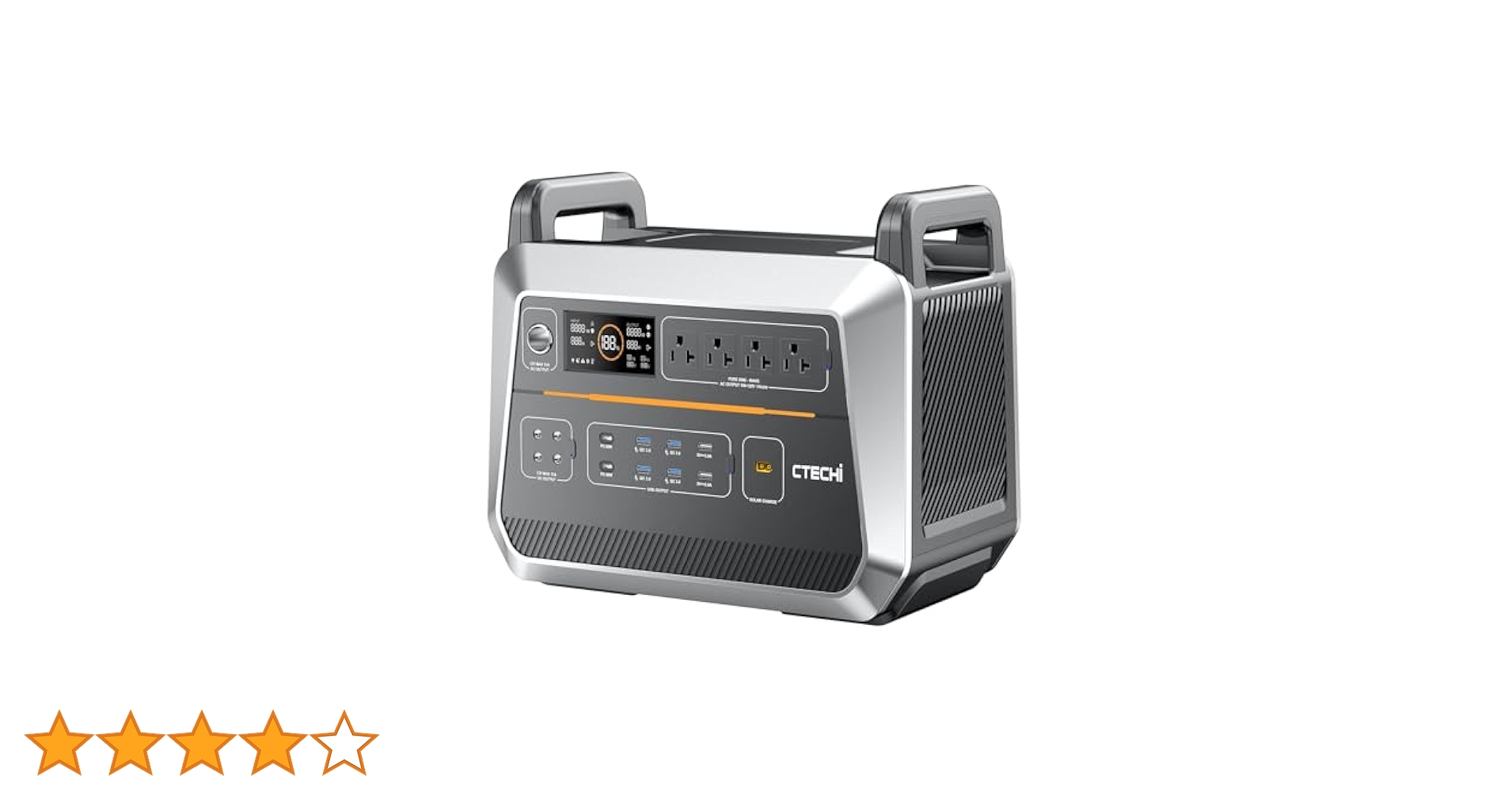Amazon.co.jp: CTECHi ポータブル電源 大容量 1800W リン酸鉄